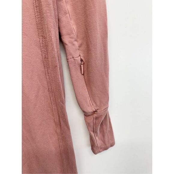 Athleta Balance Dress Long Sleeve Front Pockets Size Extra Small Crewneck - Picture 6 of 12